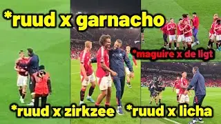 Ruud Van Nistelrooy did this for Garnacho, Zirkzee, Maguire De Ligt