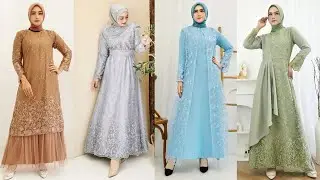 GAMIS BROKAT KOMBINASI | DRESS BROKAT CANTIK