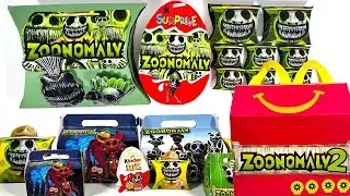 UNBOXING LEGO Zoonomaly ALL Chapter ❤️x💚ZOOKEEPER MONSTER MYSTERY TOYS