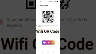 How to share wifi qr code | How to share wifi from phone to phone | wifi password #wifiqrcode #wifi