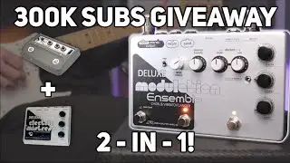 Chorus, Vibrato & Flanger IN ONE Pedal | *GIVEAWAY*