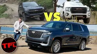 You KNOW The 2021 Cadillac Escalade Costs More —  But Here's What You Get Over The Tahoe And Yukon!