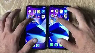 iPhone X vs iPhone 11 PRO - (IOS 17.1) Speed Test!(4K)