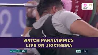 Parmjeet Kumar’s Gold Medal Match | Paralympics Weightlifting Highlights | JioCinema