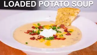 Loaded Potato Soup | Pour Choices Kitchen