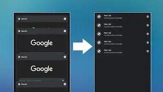 Change TAB View To LIST VIEW In Chrome | InfoHoop