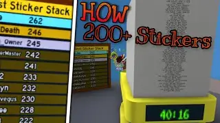 How people Got so many stickers so fast| Bee swarm simulator