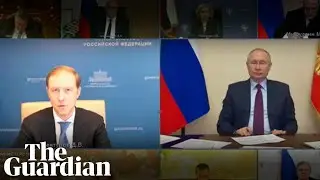 Vladimir Putin rebukes deputy prime minister in live broadcast