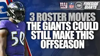 3 roster moves the Giants could still make this offseason