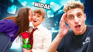 SHE KISSED NIDAL !!