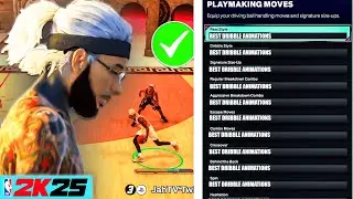 *NEW* BEST DRIBBLE MOVES AND SIGS FOR GUARDS IN NBA2K25!! (FASTEST/DRIBBLE MOVES/SIGS) nba 2k25!