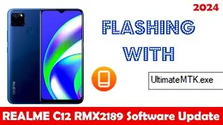 REALME C12 RMX2189 Flashing Software Update with UMTMTK 2 Tool 2024