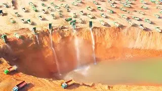 Китай Заменил Миллиарды Тонн Песка в Пустыне Пресной Водой, 2 Года Спустя Результат Был Неожиданным