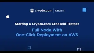 Starting a Full Node with AWS One-click Deployment on the Crypto.com Croeseid Testnet