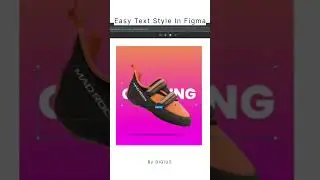 Easy Text Style in Figma | Amazing Figma Tips | 