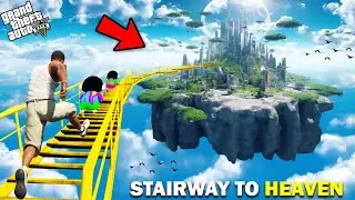 GTA 5 : Shinchan Franklin & Pinchan Found Ultimate Secret Stairway To Heaven GTA 5 !