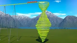 Spinning Top Roller Coaster – Planet Coaster