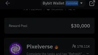 Pixelverse Airdrop |Bybit Exchange