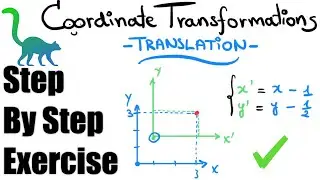 Coordinate Transformation - Translation (Exercises)