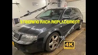 How to replace a steering rack on a Audi A4 2000-2005 and other VAG models