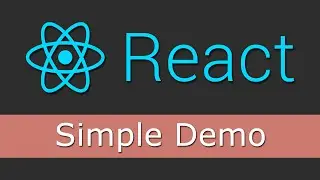 React JS Tutorials for Beginners - 2 - Simple Demo