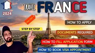 France Tourist visa 2024 🇫🇷 | Schengen visa | How to apply france visa Form online |Document & Fees.