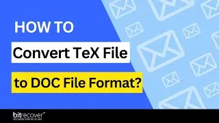 How to Convert TeX File to DOC File Format? LaTex to Word