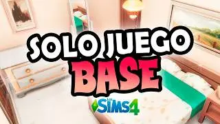 Starter house PERO con el juego base | Sims 4 | Construcción | Harou