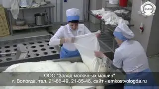 Производство кислотно сычужного творога на оборудовании ООО ЗММ