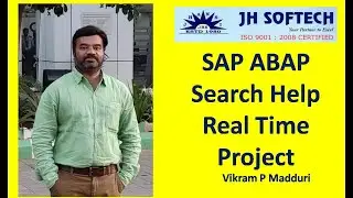 SAP ABAP Search Help Real Time Project