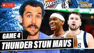 Thunder-Mavericks Reaction: OKC comeback STUNS Luka Doncic & Dallas, series tied 2-2 | Hoops Tonight