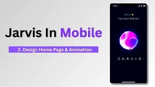 Home Page Design | How to make Jarvis in Python | Flutter | voice assistant | Jarvis ai | Mobile #2