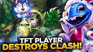 [LOL] TFT STREAMER PLAYS LEAGUE CLASH FOR THE FIRST TIME | League of Legends