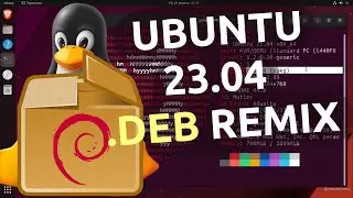 🦐 Ubuntu 23.04 .DEB Remix своими руками за 3 минуты 🫣