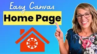 Create A Canvas Home Page Quickly With Buttons