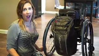 The best wheelchair backpack for ambulatory wheelchair users? Motion Composites Newton