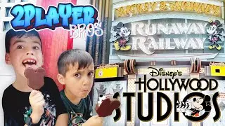 2P Bros 🕹🕹 Visit Hollywood Studios 🪄 Disney World ✨ POV Runaway Railway & Toy Story Land 🦖🤠