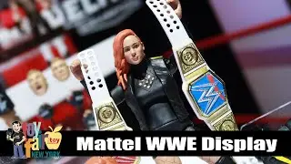 Mattel WWE Action Figure Display | New York Toy Fair 2020