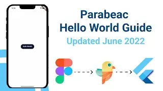 Figma to Flutter Conversional tool| Updated Hello World Tutorial