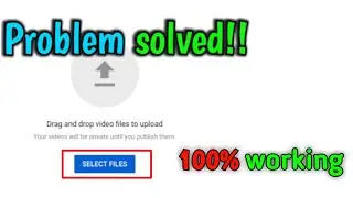 select file button is not working | problem solved[GAMING WITH TECH]