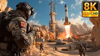 Baikonur Cosmodrome ATTACK | IMMERSIVE ULTRA Graphics Gameplay | Call of Duty | RTX 4090 | 8K