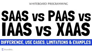 Saas vs Paas vs Iaas vs Xaas Explained | What’s the Difference, Limitations, & Examples