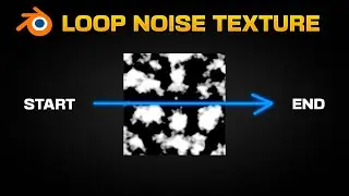 How to LOOP NOISE TEXTURE in Blender