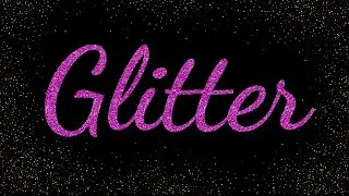 How To Make Glitter Text Effect In Illustrator | Adobe Illustrator Tutorial