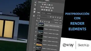 Postproducción con Render Elements en Photoshop