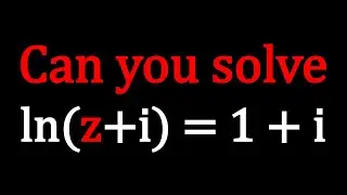 A Nice Logarithmic Equation | Problem 429