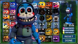 Adv Withered Bonnie with Toy Bonnie's face in FNaF World! (Mod)