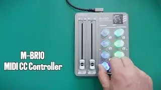 Introducing DEERSYNC M-BRIO Midi CC Controller