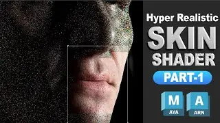 Mastering Hyper Realistic Skin Shader in Maya with Arnold And VFace - 2024