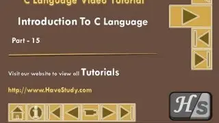 Introduction to C Language | Part 15